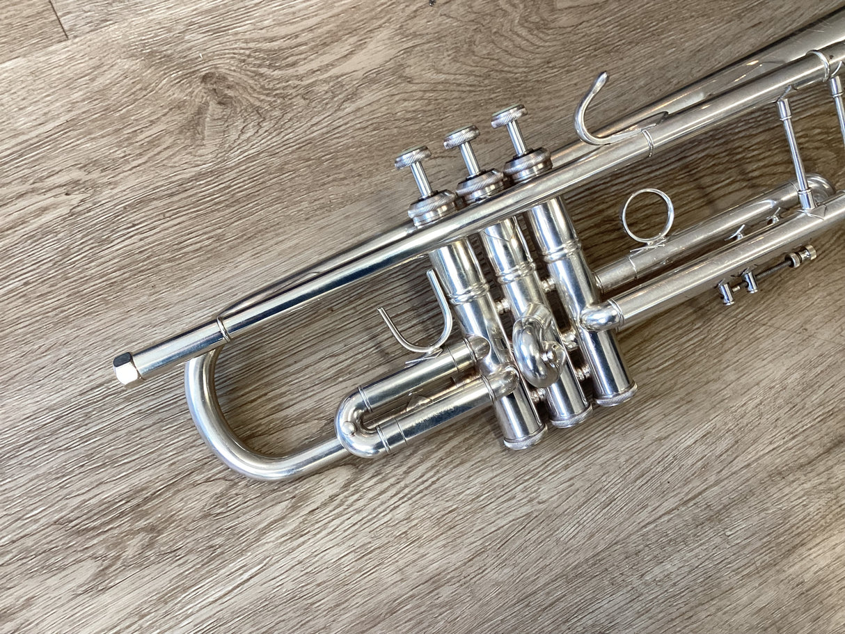 Pre Owned Bach Stradivarius 37 Trumpet - Silver Plate