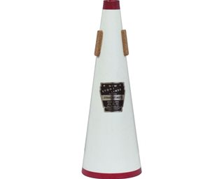 Stonelined straight mute for bass trombone