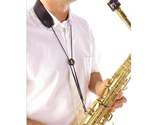 BG Sax Strap Leather/Metal Hook