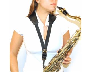 Yoke Brace leather alto + tenor