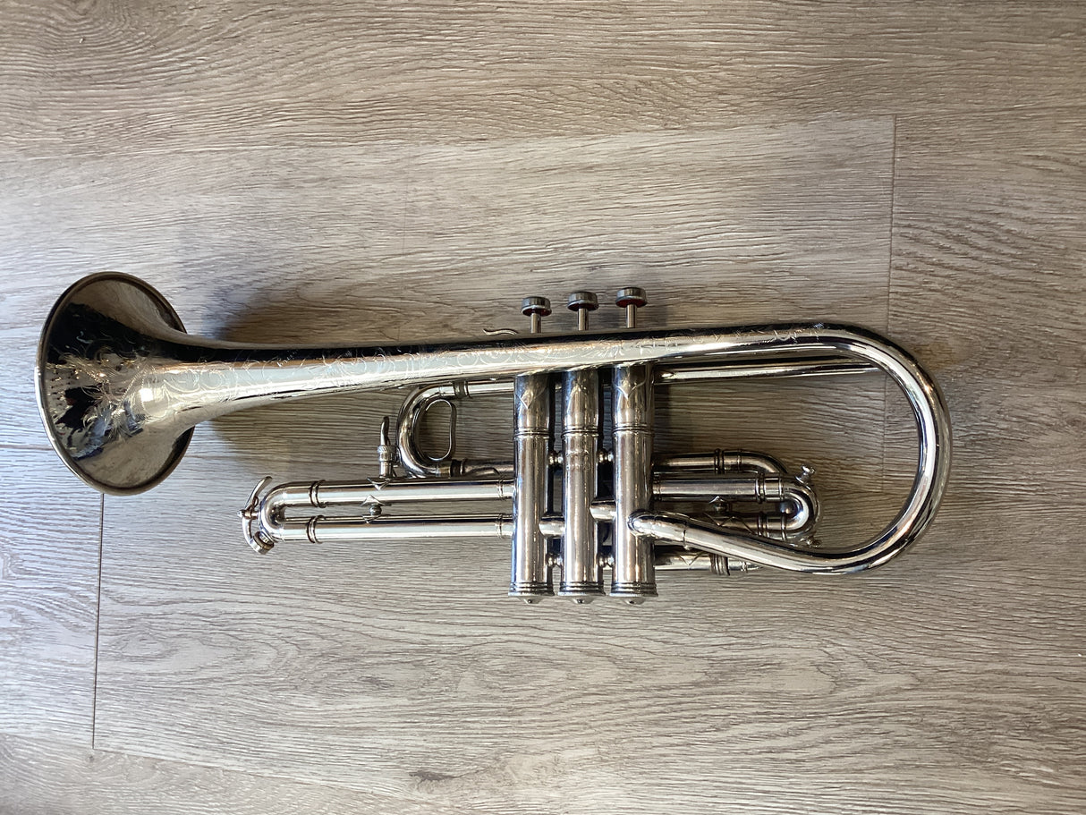 Pre Owned Blessing Scholastic Bb Long Model Cornet #254275