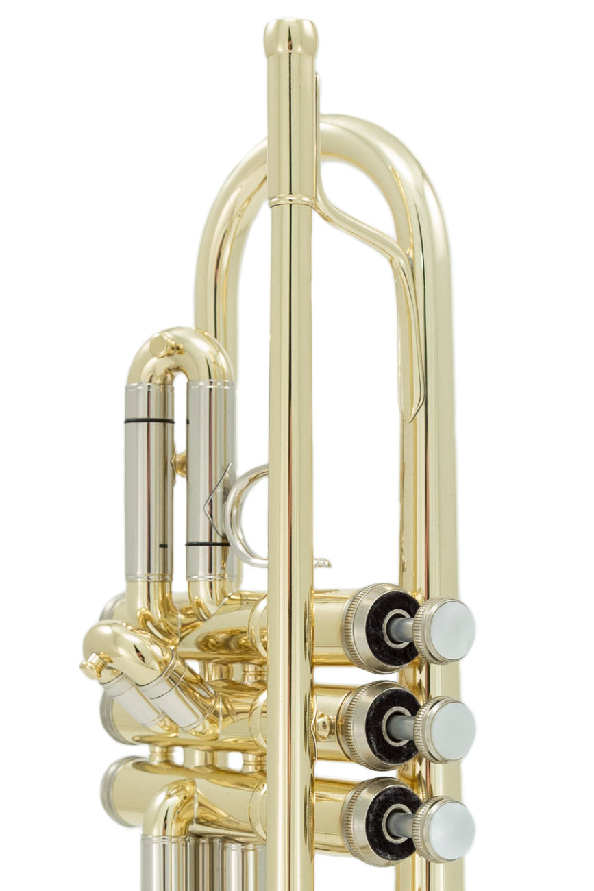 B&S Challenger 2 Bb Trumpet - Reverse Leadpipe, Lacquer, 43 Bell