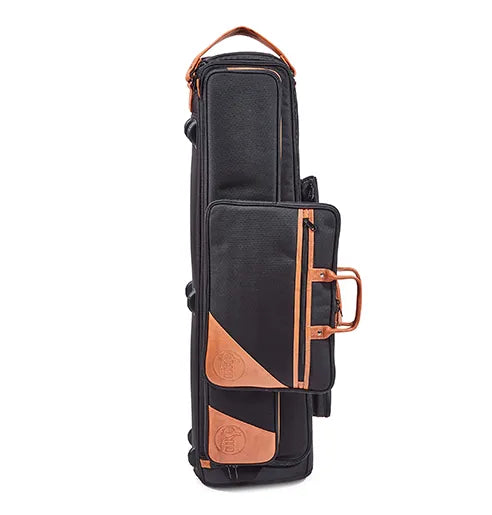 Gard Elite Tenor Trombone Gig Bag, 8" Synthetic with Leather Trim , music folio