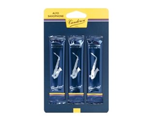Vandoren Alto Saxophone Reeds - 3 pack