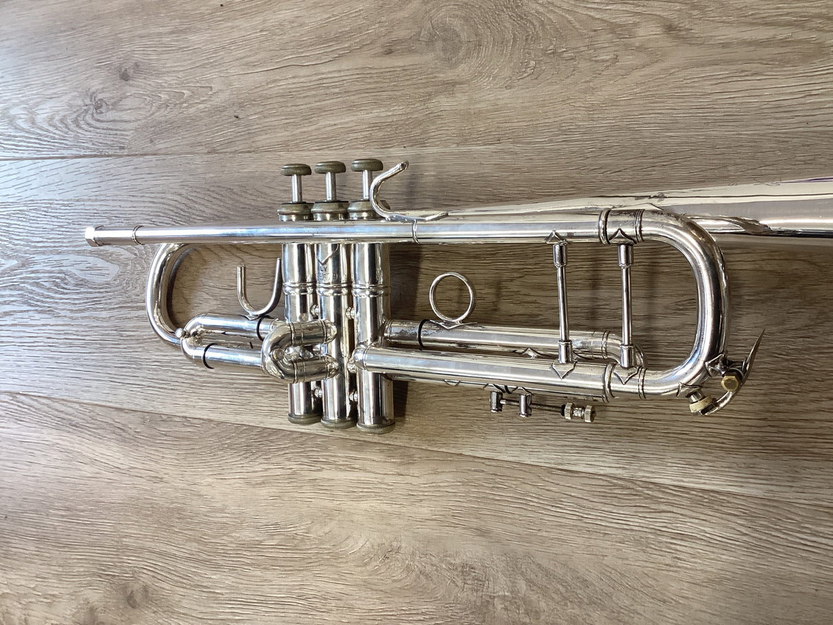 Bach Stradivarius 72 MLV Bb Trumpet - Silver Plate