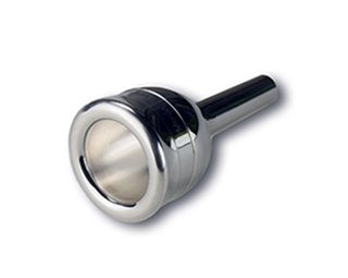 Mercer & Barker Tuba Mouthpiece silver plated