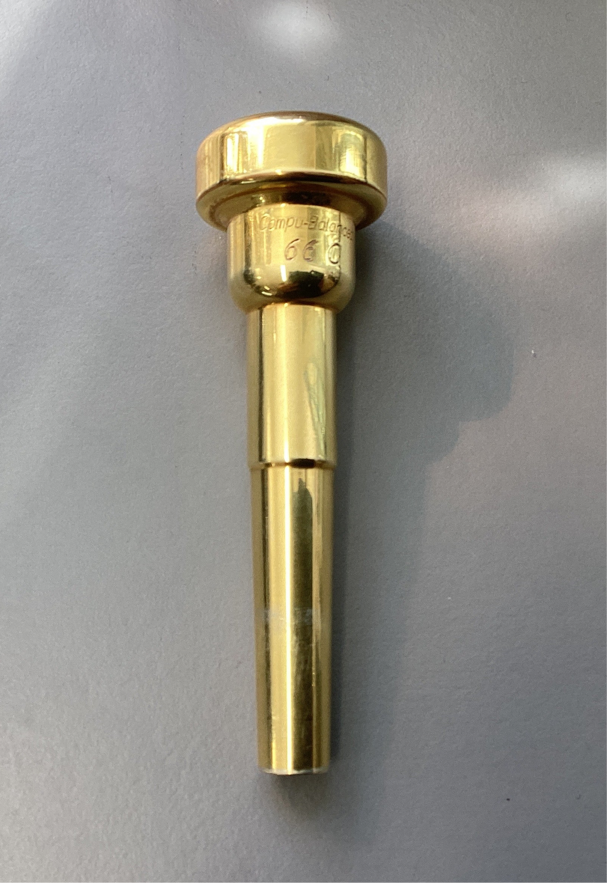 Pre Owned GR 66C Gold Plated Trumpet Mouthpiece