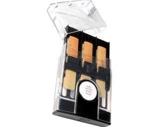 Vandoren Hygro Reed case for 6 reeds..Bb/Eb/Soprano/Alto