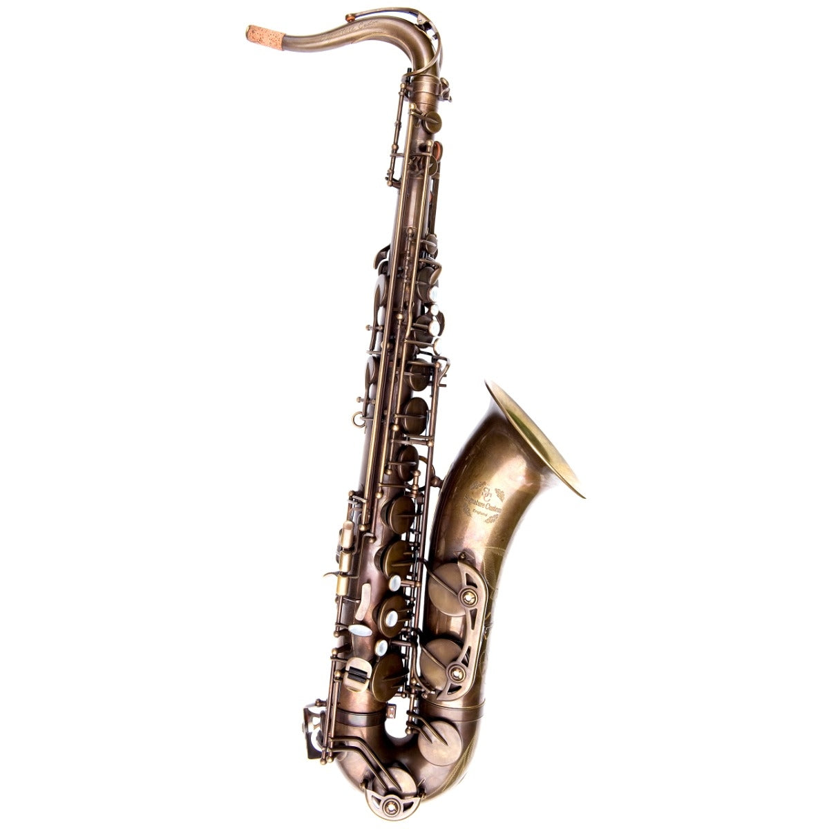 Signature Custom Tenor Saxophone - Raw Brass