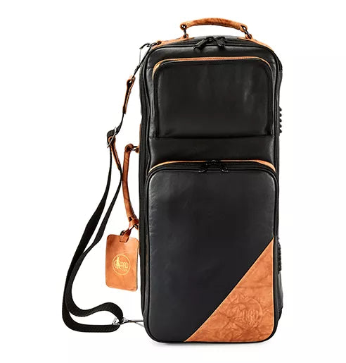 Gard Elite Compact Double Gig Bag - Leather