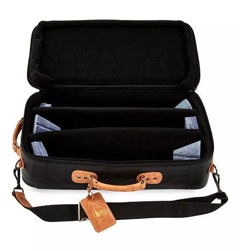 Gard Elite Triple Trumpet Gig Bag - Leather