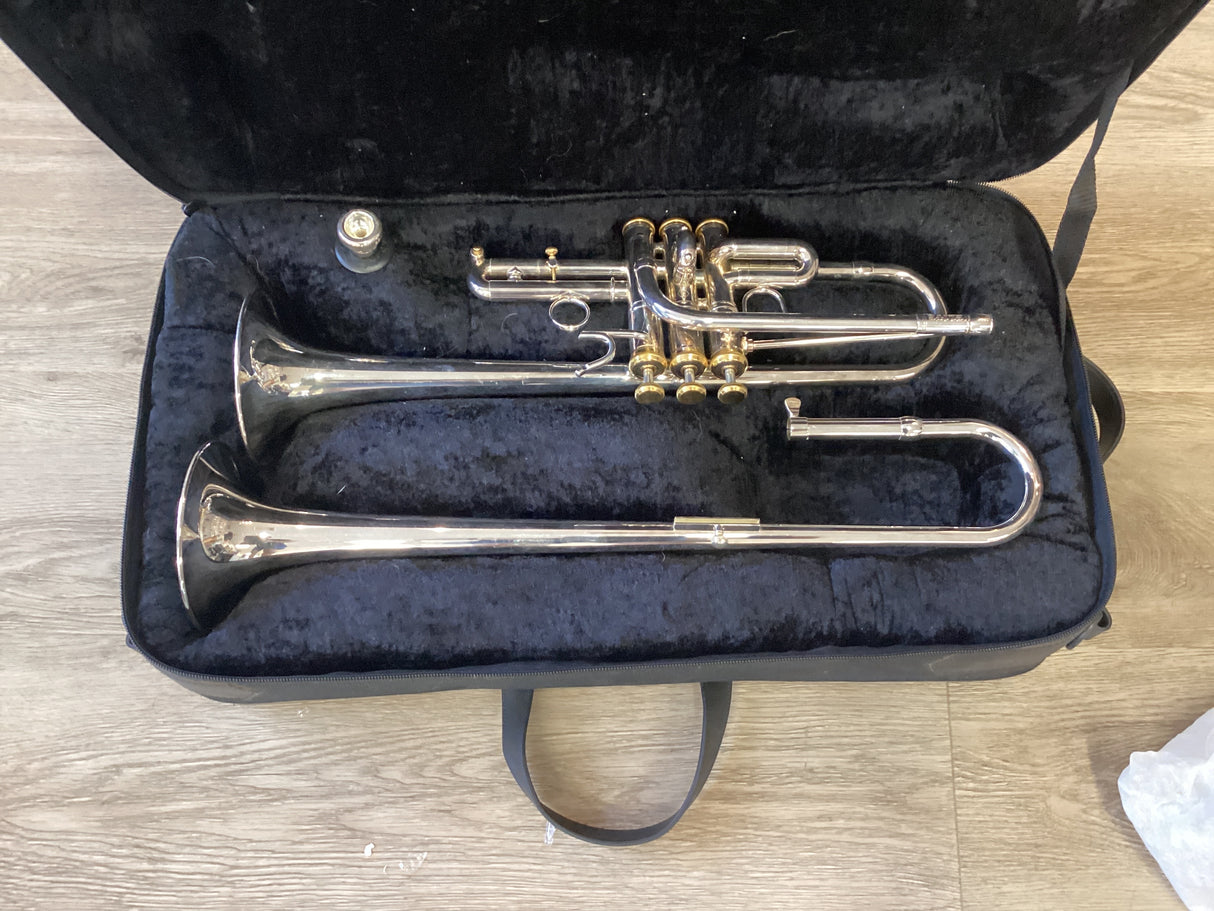 Pre Owned Stomvi Elite Eb/D Trumpet - Silver Plate