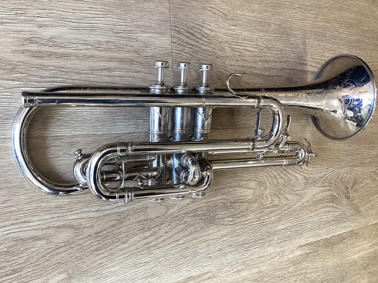 Pre Owned Blessing Scholastic Bb Long Model Cornet #254275