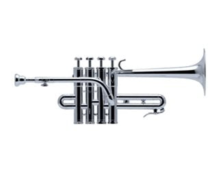 Schilke P5.4 Bb/A Piccolo Trumpet Outfit Silver Plated