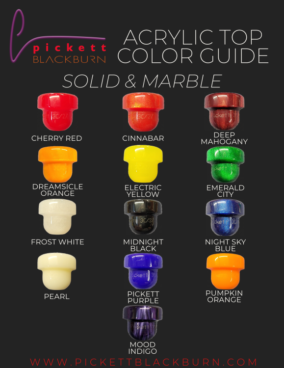 Pickett Blackburn Mouthpiece Top - Acrylic