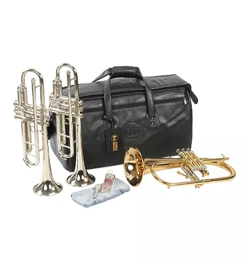 Gard Triple Trumpet Gig Bag - Leather