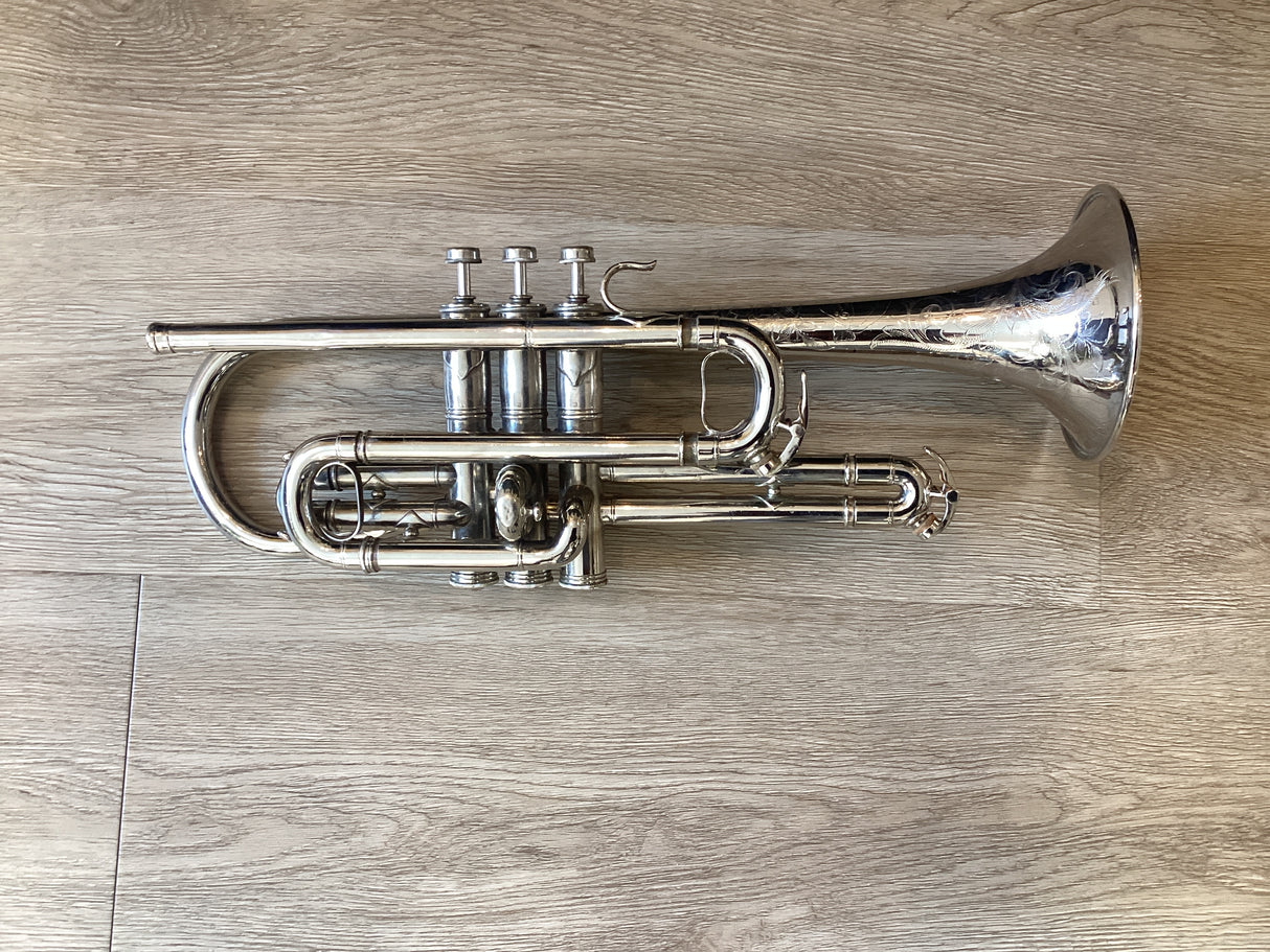 Pre Owned Blessing Scholastic Bb Long Model Cornet #254275