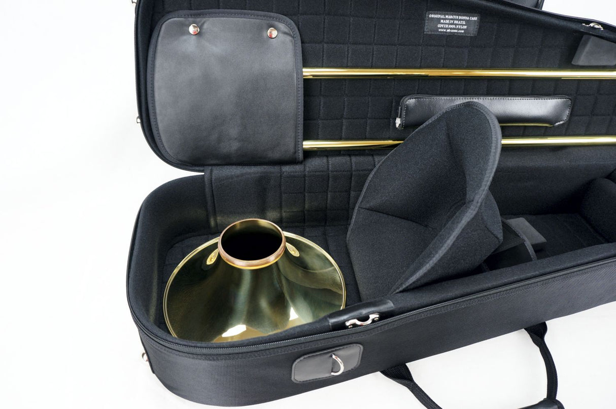 Marucs Bonna Case for Detachable Bell Bass Trombone - Black Nylon
