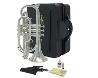 Besson BE120-2-0 Prodige Cornet - Silver