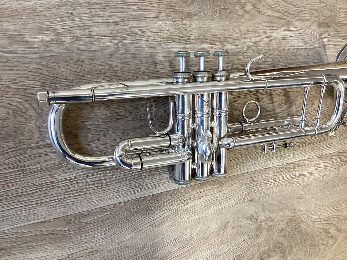 Bach Stradivarius 72 MLV Bb Trumpet - Silver Plate