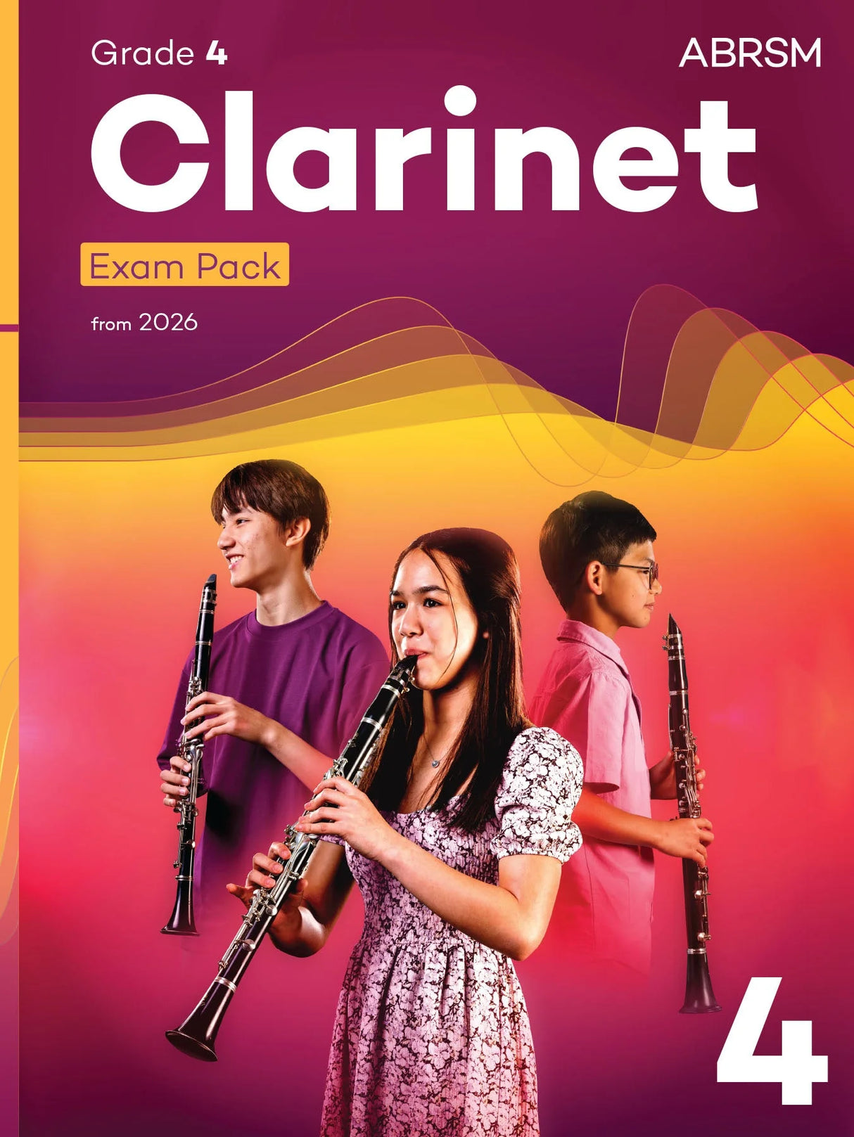 ABRSM Clarinet Exam Pack from 2026 - Grade 4