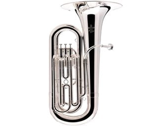 Besson BE187-2-0 Prodige Bb Tuba - Silver