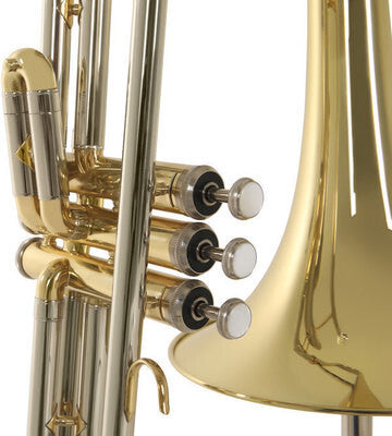 Bach Valve trombone. .500" bore. 8" yellow bell.