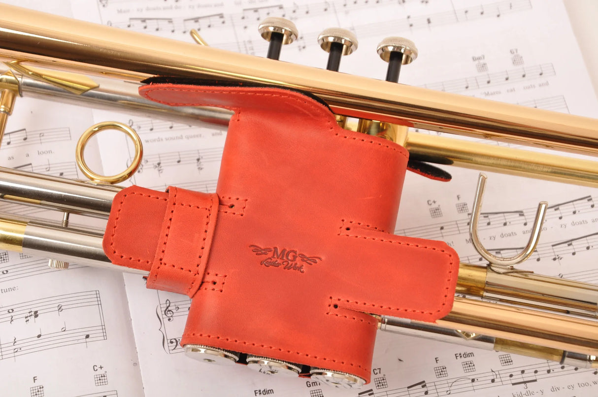 MG Leather trumpet valve guard XL MG-TVGXL (mixed colours)