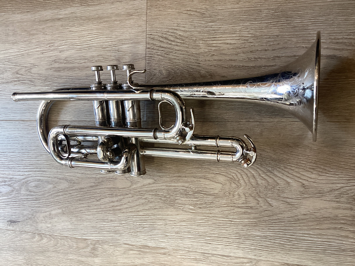 Pre Owned Blessing Scholastic Bb Long Model Cornet #254275