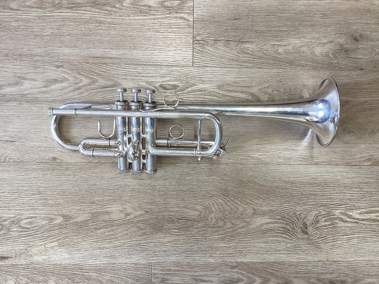 Pre Owned Bach 239 C Trumpet - Silver Plate
