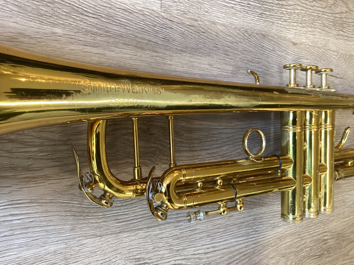 Pre Owned Smith Watkins R25 Trumpet - Gold Lacquer