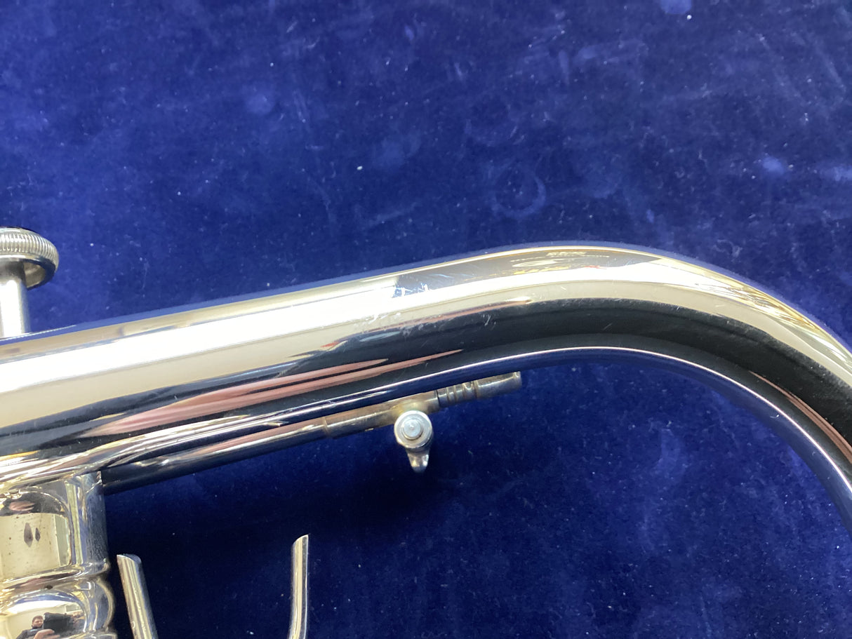 Stomvi Titan Eb Soprano Cornet - Silver Plate Gold Brass with MaxiClappers (Ex Demo)