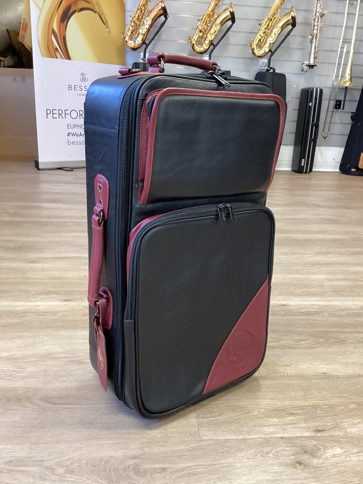 Gard Elite Triple Trumpet Gig Bag - Leather