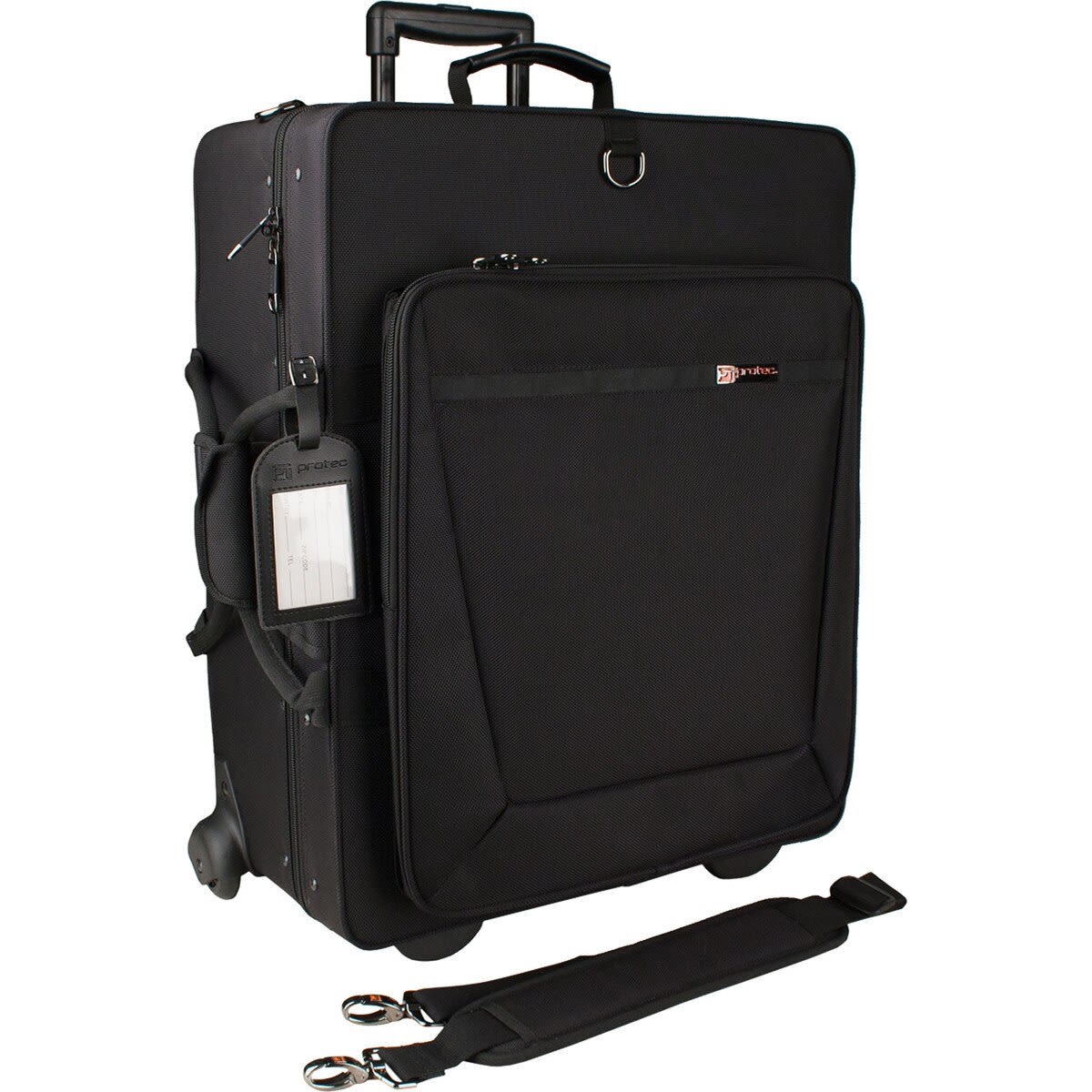 Protec IPAC Quad Trumpet Case with Wheels