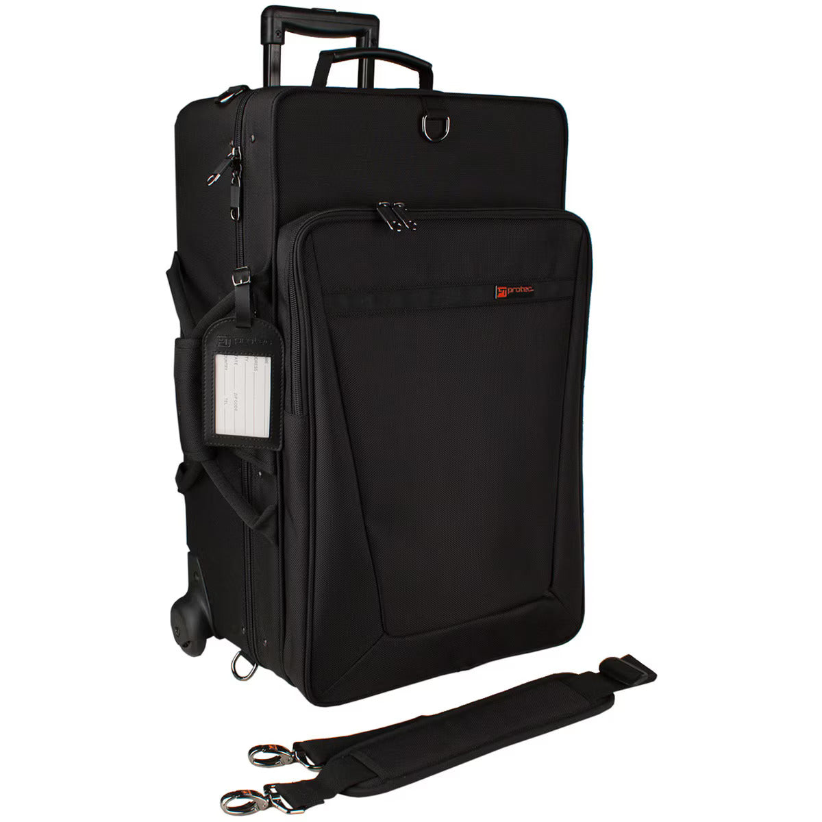 Protec IPAC Triple Trumpet Case Black with Wheels