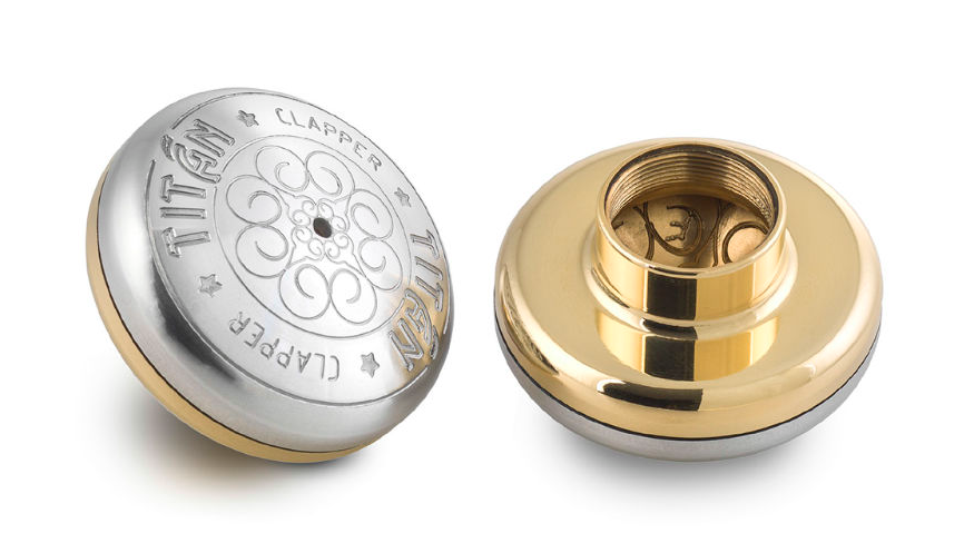 Stomvi Titan Eb Soprano Cornet - Silver Plate Gold Brass with MaxiClappers (Ex Demo)