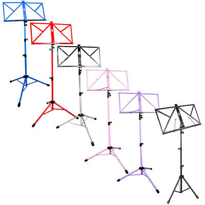 TGI music stand in bag - red