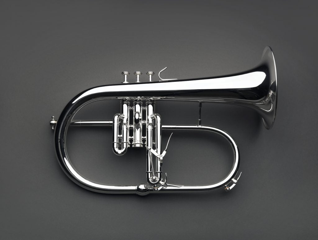 Van Laar Handcrafted BR2 Flugelhorn - Silver Plate