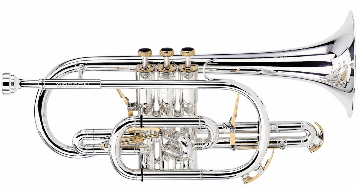 Besson Prestige Cornet - Silver Plate