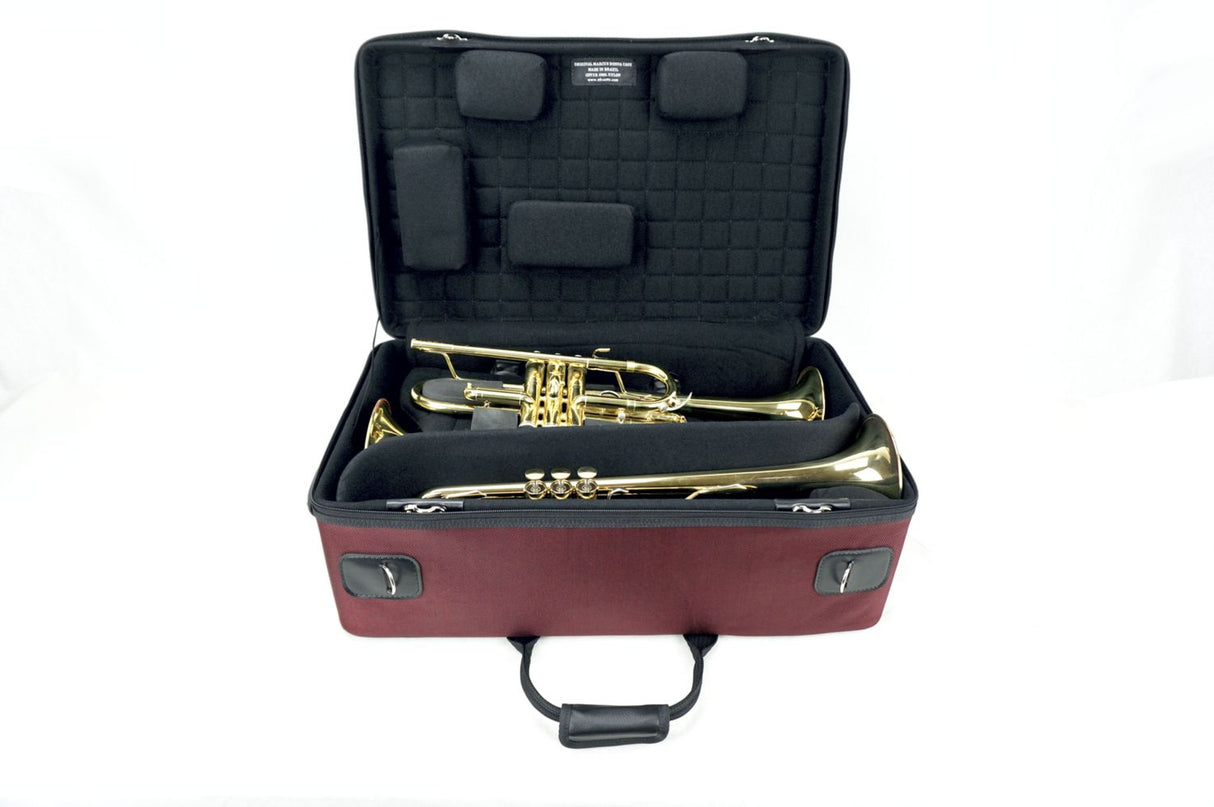 Marcus Bonna Triple Case for 2 Trumpets and 1 Flugelhorn