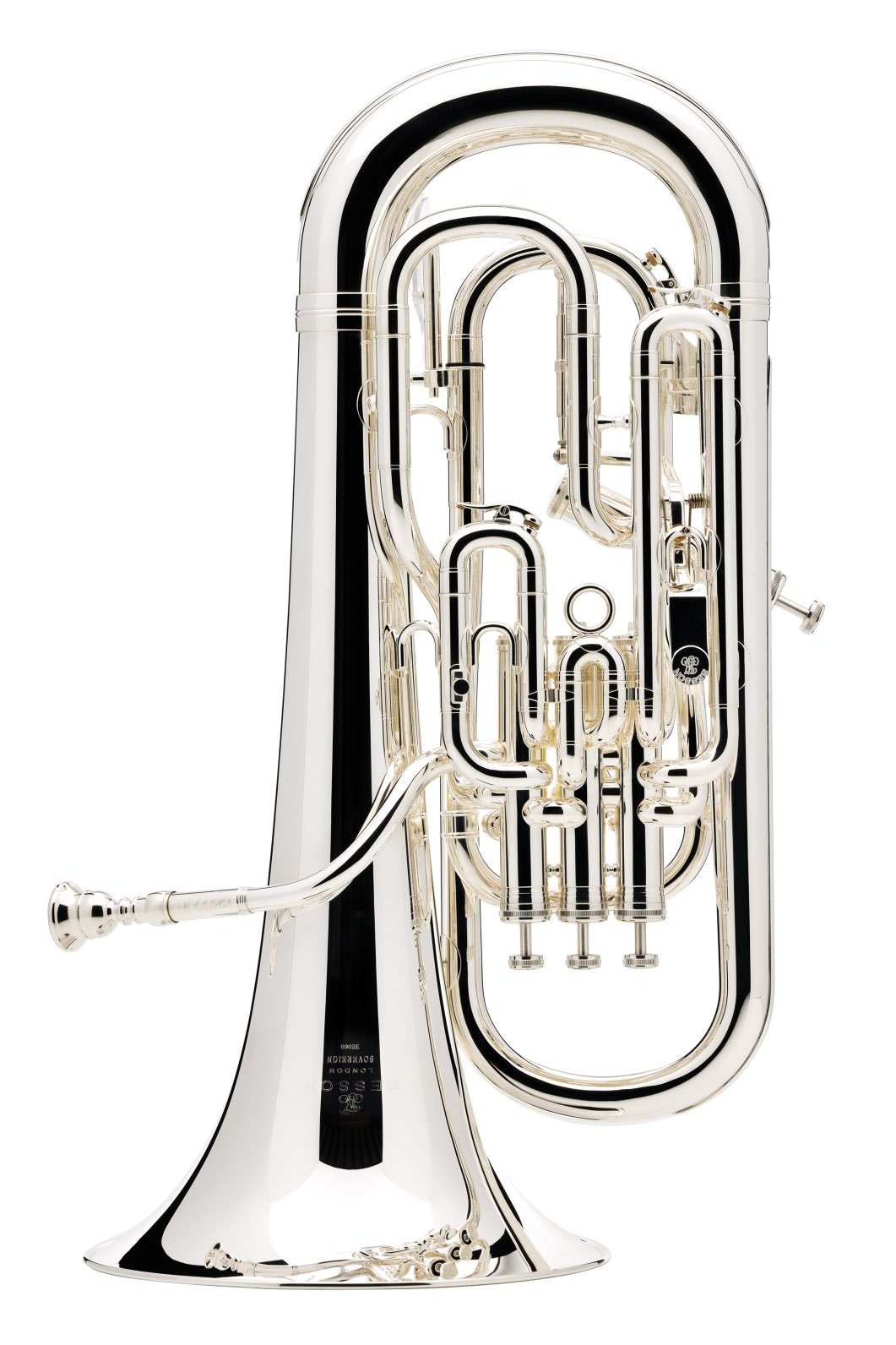 Besson Sovereign BE969-2-0 Euphonium - Silver Plate