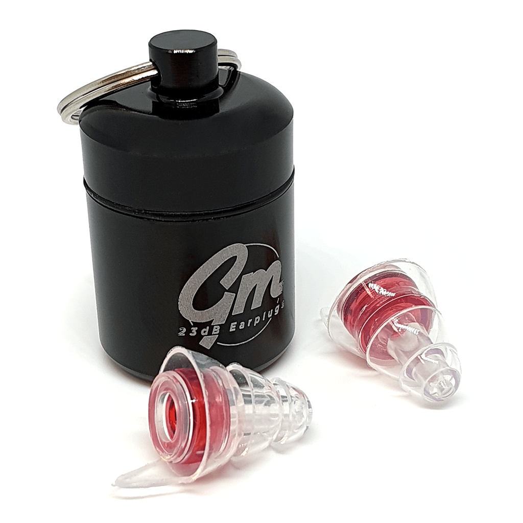 GM Reuseable Filter Earplugs - Canister