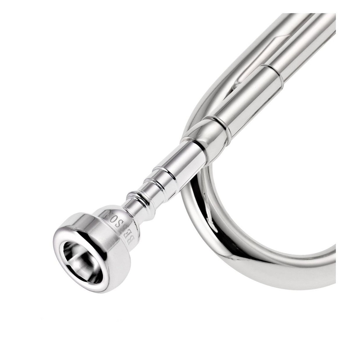 Besson Prodige trumpet in silver plate