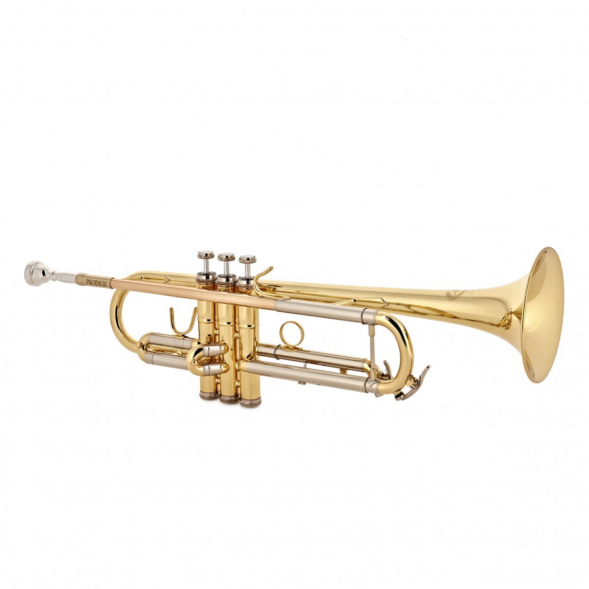 B&S Prodige Bb trumpet. Lacquer finish, standard lead pipe, back pack case