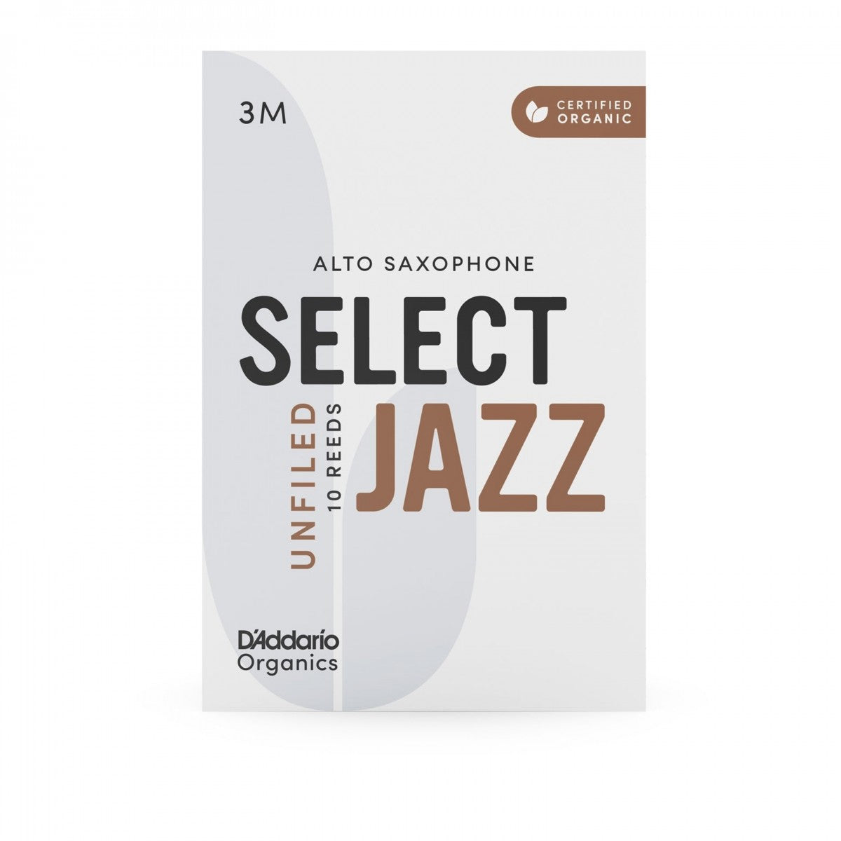 D'Addario Select Jazz Alto Saxophone Reeds - Unfiled