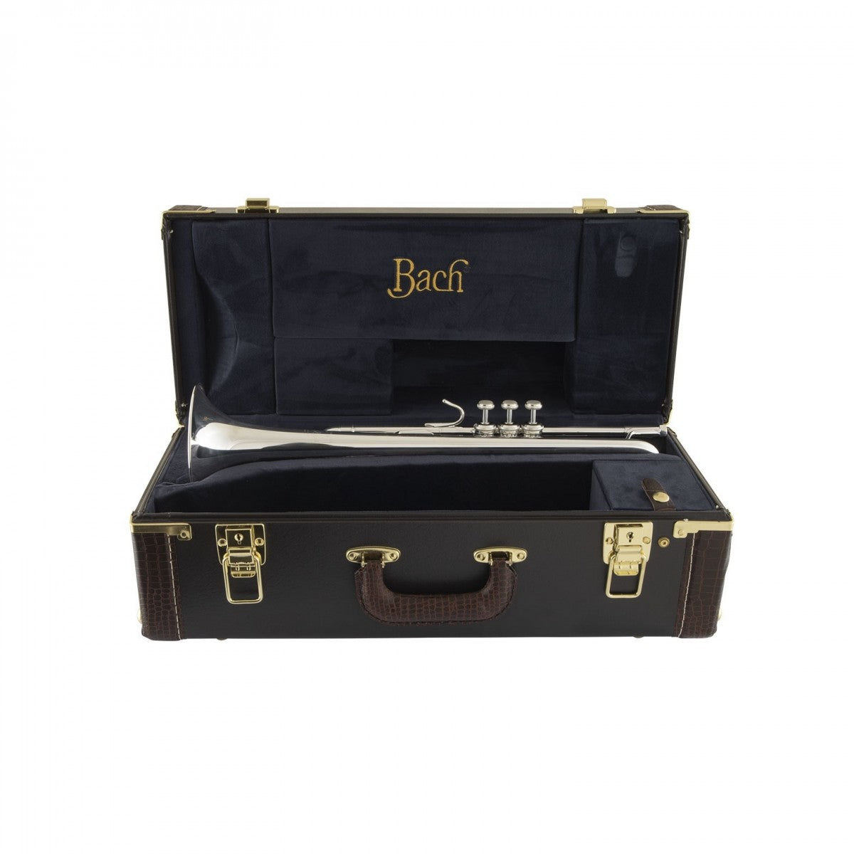 Bach Stradivarius Bb trumpet 37* Bell, Standard Leadpipe, Silver Plate