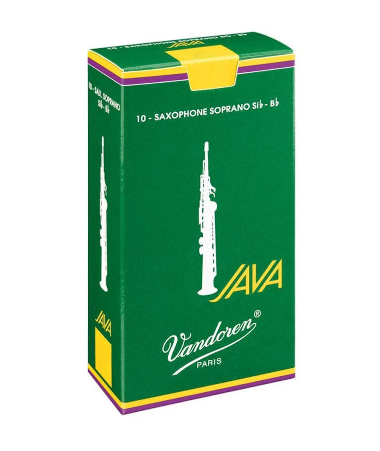 Vandoren Green Java Soprano Saxophone Reeds
