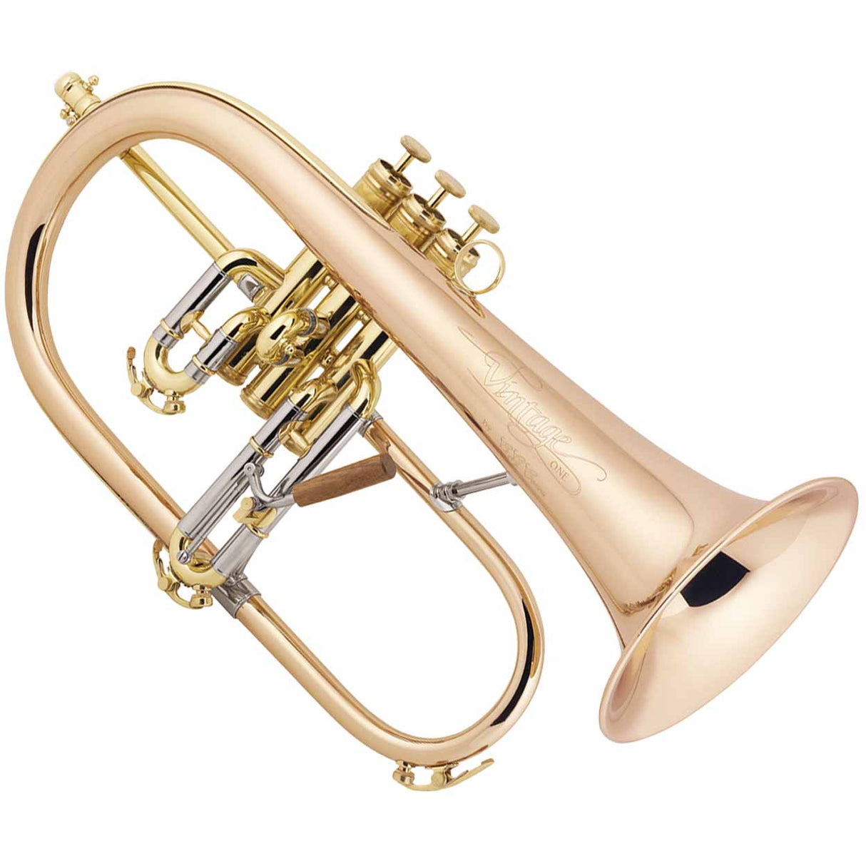 Conn Vintage One Flugelhorn - Gold Brass Bell