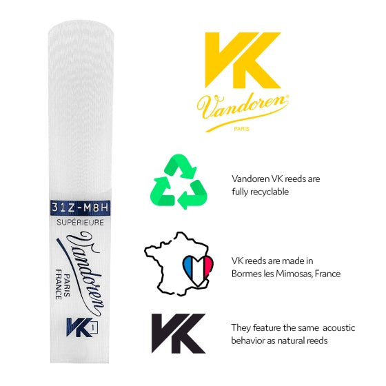 Vandoren VK1 Synthetic Bb Clarinet Reed