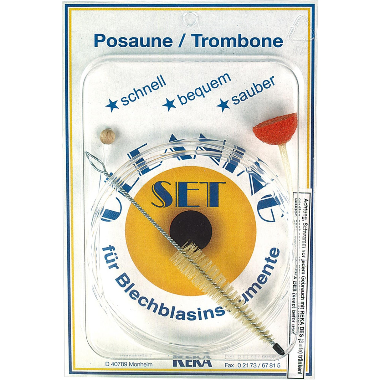 REKA trombone cleaning set